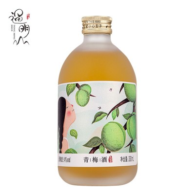 通明山新国货果酒梅酒14度330ml