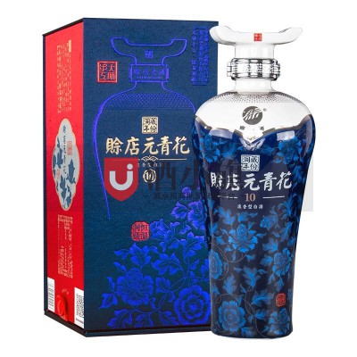 赊店老酒赊店元青花10年52度浓香白酒