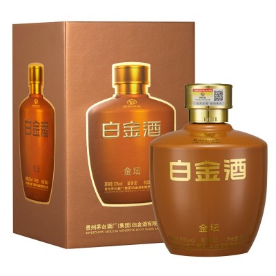 茅台白金酒金坛53酱香