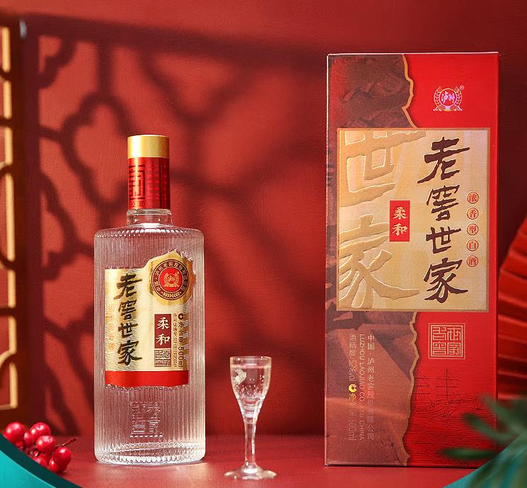 泸州老窖老窖世家柔和酒